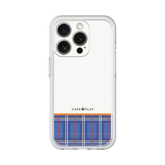 プレミアムパネル［ CASEPLAY Tartan Check - Blue ］