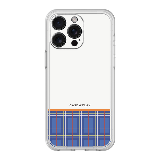 プレミアムパネル［ CASEPLAY Tartan Check - Blue ］
