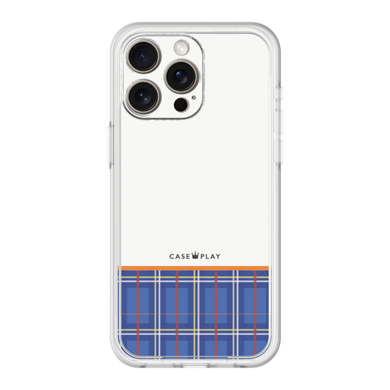 プレミアムパネル［ CASEPLAY Tartan Check - Blue ］