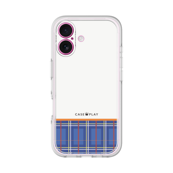 プレミアムパネル［ CASEPLAY Tartan Check - Blue ］
