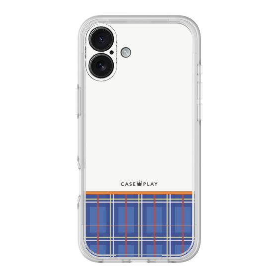 プレミアムパネル［ CASEPLAY Tartan Check - Blue ］