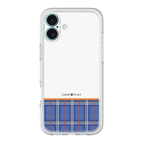 プレミアムパネル［ CASEPLAY Tartan Check - Blue ］