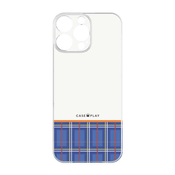 プレミアムパネル［ CASEPLAY Tartan Check - Blue ］