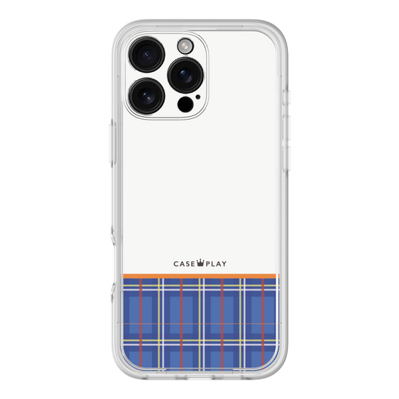 プレミアムパネル［ CASEPLAY Tartan Check - Blue ］