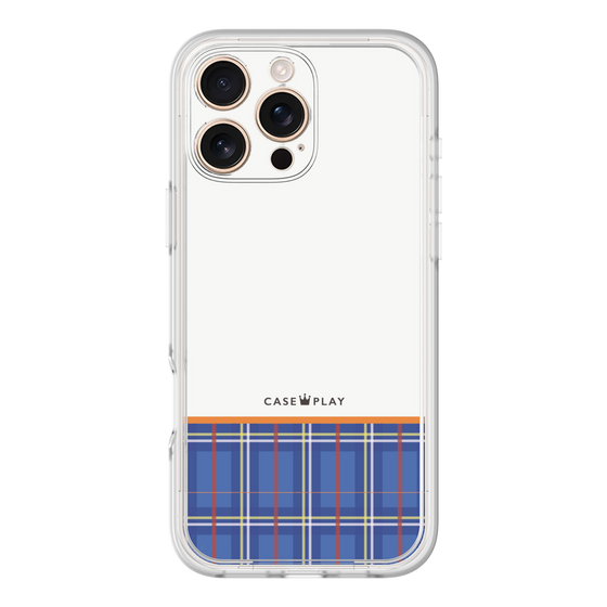 プレミアムパネル［ CASEPLAY Tartan Check - Blue ］