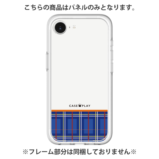 プレミアムパネル［ CASEPLAY Tartan Check - Blue ］