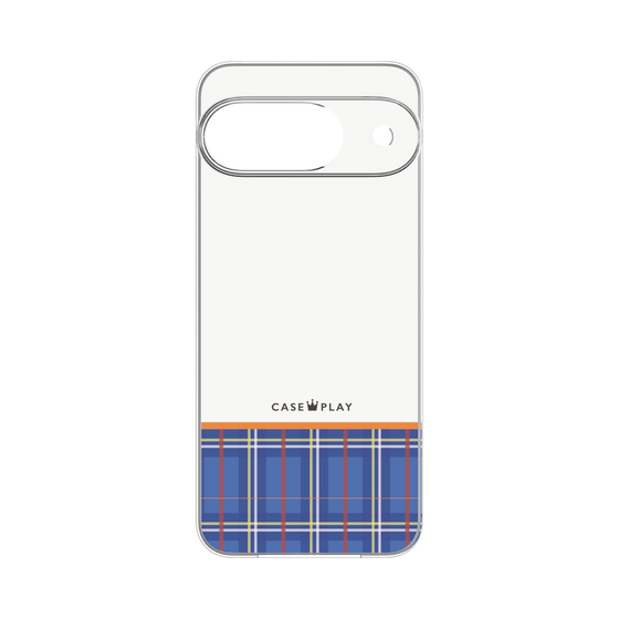 プレミアムパネル［ CASEPLAY Tartan Check - Blue ］