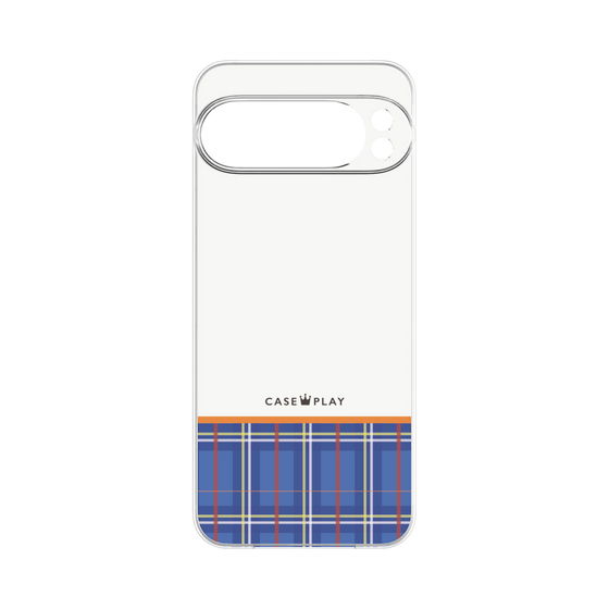 プレミアムパネル［ CASEPLAY Tartan Check - Blue ］