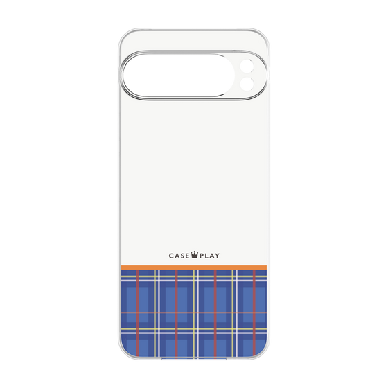 プレミアムパネル［ CASEPLAY Tartan Check - Blue ］