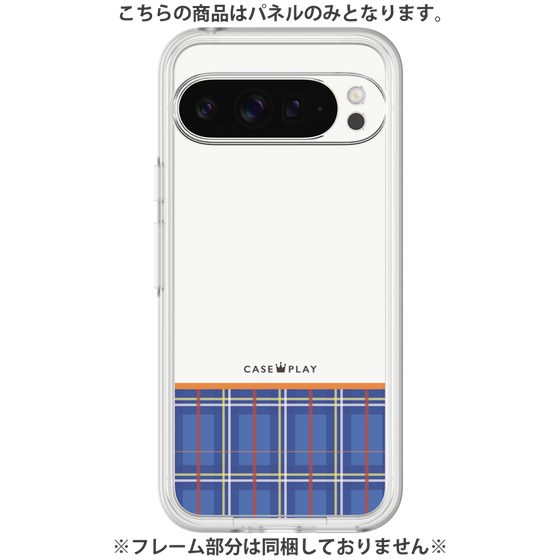 プレミアムパネル［ CASEPLAY Tartan Check - Blue ］