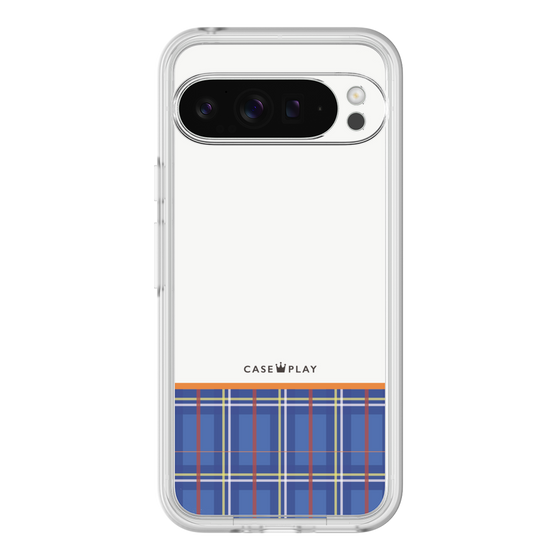 プレミアムパネル［ CASEPLAY Tartan Check - Blue ］