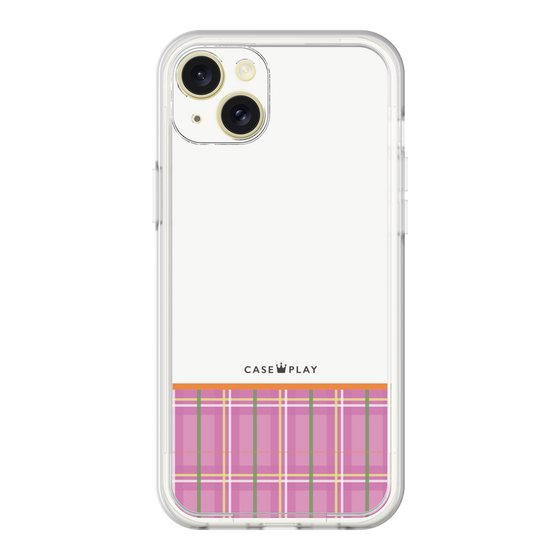プレミアムパネル［ CASEPLAY Tartan Check - Pink ］
