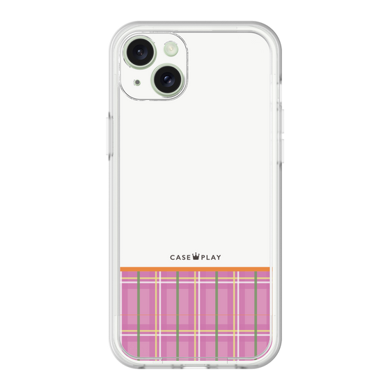 プレミアムパネル［ CASEPLAY Tartan Check - Pink ］