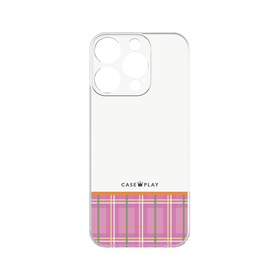 プレミアムパネル［ CASEPLAY Tartan Check - Pink ］