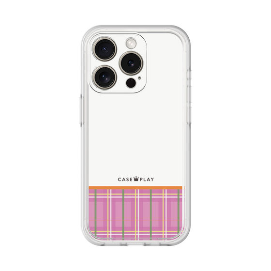 プレミアムパネル［ CASEPLAY Tartan Check - Pink ］
