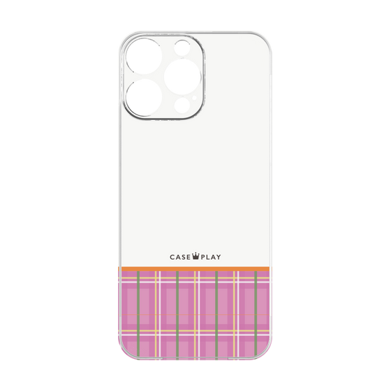 プレミアムパネル［ CASEPLAY Tartan Check - Pink ］