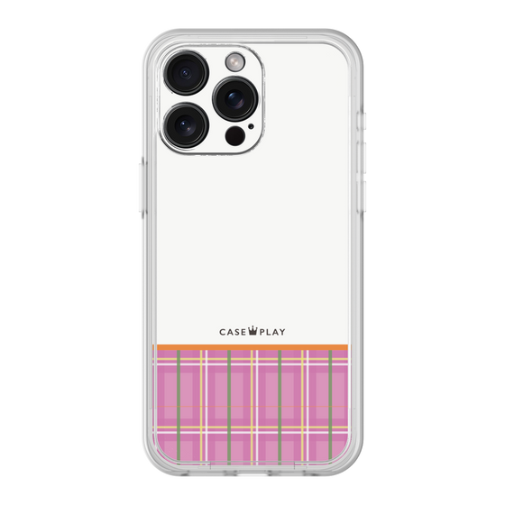 プレミアムパネル［ CASEPLAY Tartan Check - Pink ］