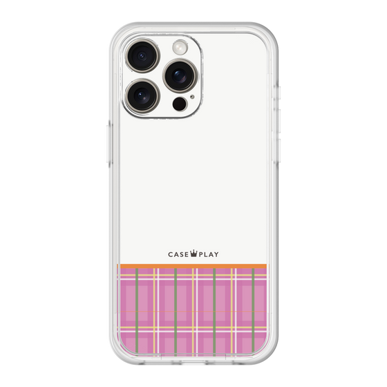 プレミアムパネル［ CASEPLAY Tartan Check - Pink ］