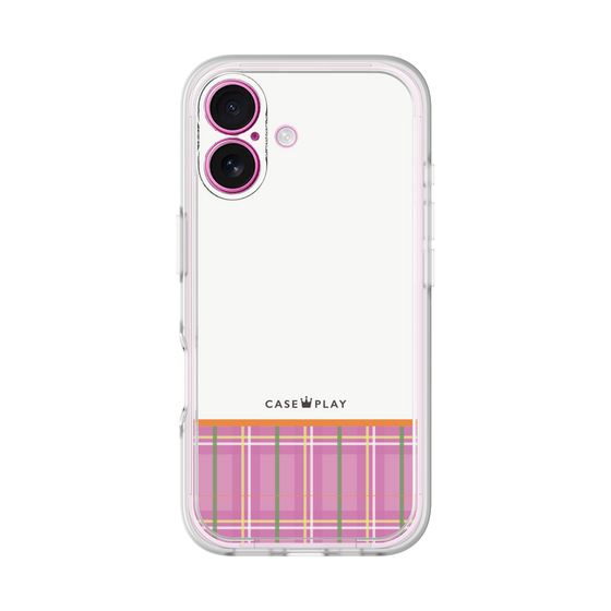 プレミアムパネル［ CASEPLAY Tartan Check - Pink ］