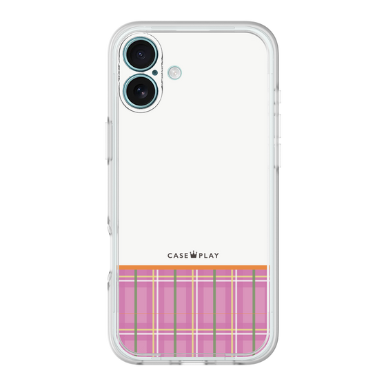 プレミアムパネル［ CASEPLAY Tartan Check - Pink ］