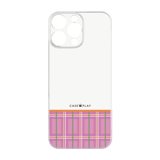 プレミアムパネル［ CASEPLAY Tartan Check - Pink ］