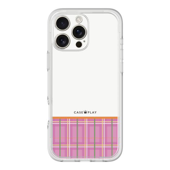 プレミアムパネル［ CASEPLAY Tartan Check - Pink ］