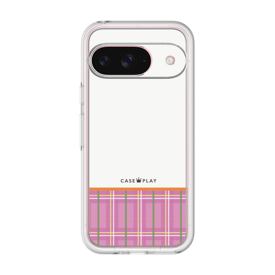 プレミアムパネル［ CASEPLAY Tartan Check - Pink ］