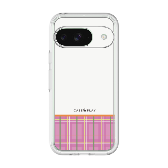 プレミアムパネル［ CASEPLAY Tartan Check - Pink ］
