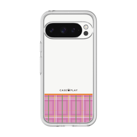 プレミアムパネル［ CASEPLAY Tartan Check - Pink ］