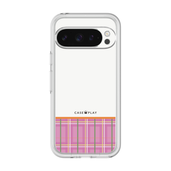 プレミアムパネル［ CASEPLAY Tartan Check - Pink ］