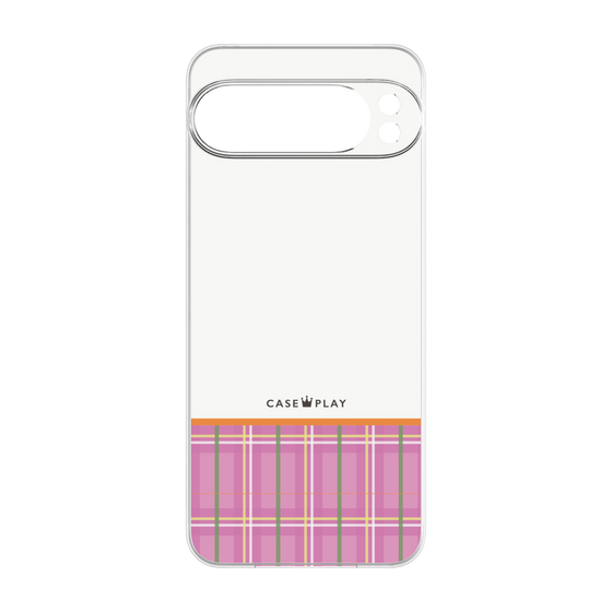 プレミアムパネル［ CASEPLAY Tartan Check - Pink ］