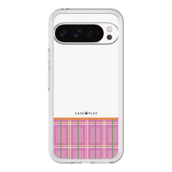 プレミアムパネル［ CASEPLAY Tartan Check - Pink ］