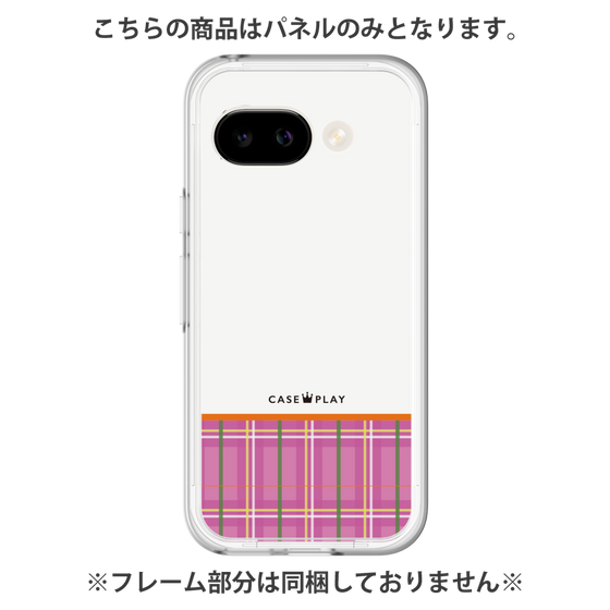 プレミアムパネル［ CASEPLAY Tartan Check - Pink ］