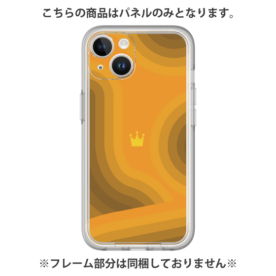 プレミアムパネル［ CASEPLAY Winding Pattern - Orange ］