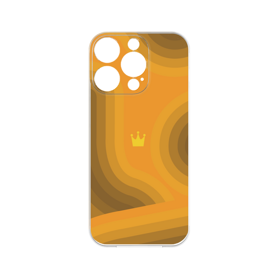 プレミアムパネル［ CASEPLAY Winding Pattern - Orange ］