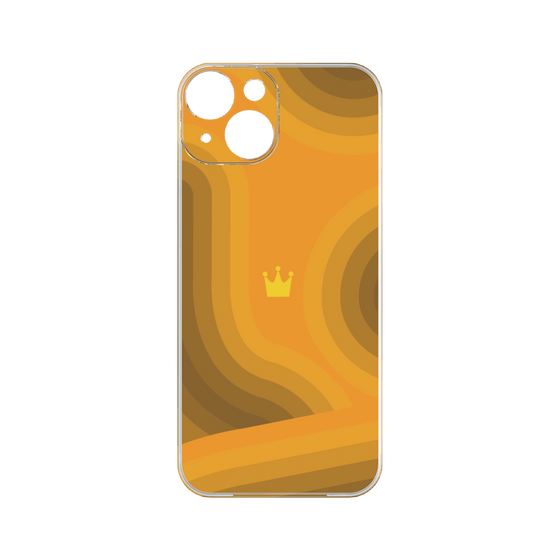 プレミアムパネル［ CASEPLAY Winding Pattern - Orange ］
