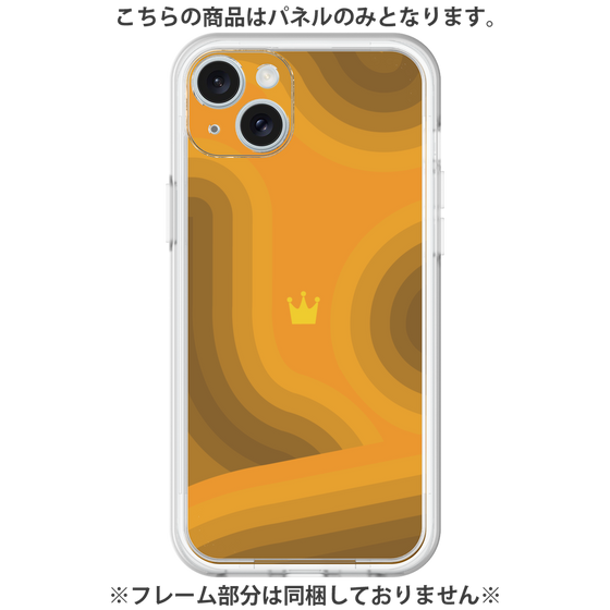 プレミアムパネル［ CASEPLAY Winding Pattern - Orange ］