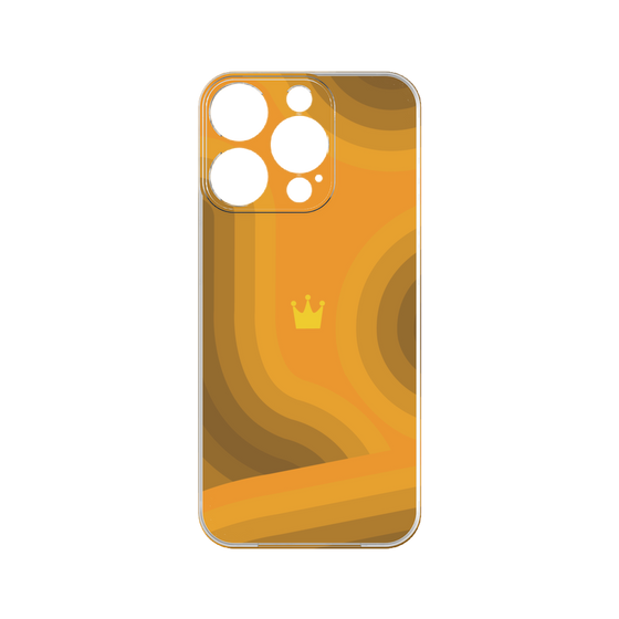 プレミアムパネル［ CASEPLAY Winding Pattern - Orange ］