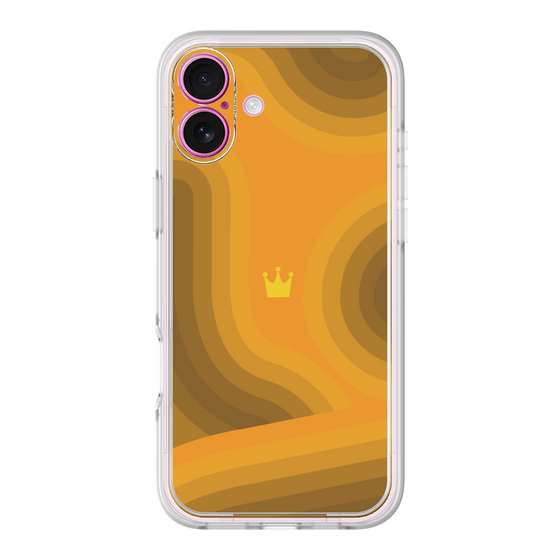 プレミアムパネル［ CASEPLAY Winding Pattern - Orange ］