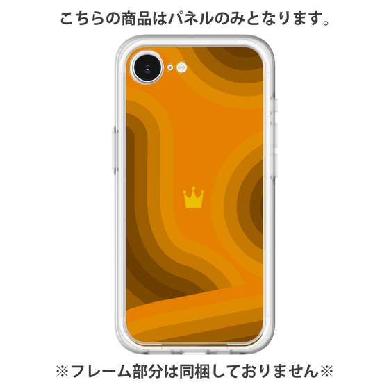 プレミアムパネル［ CASEPLAY Winding Pattern - Orange ］