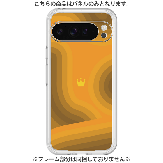 プレミアムパネル［ CASEPLAY Winding Pattern - Orange ］