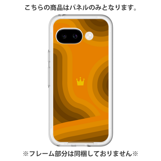 プレミアムパネル［ CASEPLAY Winding Pattern - Orange ］