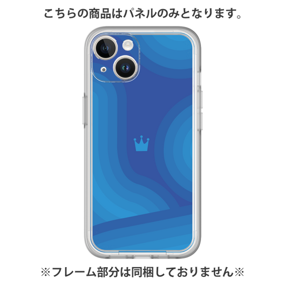 プレミアムパネル［ CASEPLAY Winding Pattern - Blue ］