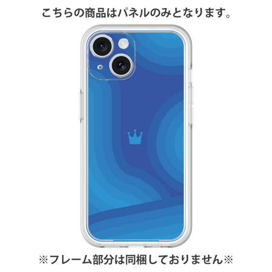 プレミアムパネル［ CASEPLAY Winding Pattern - Blue ］
