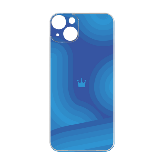 プレミアムパネル［ CASEPLAY Winding Pattern - Blue ］