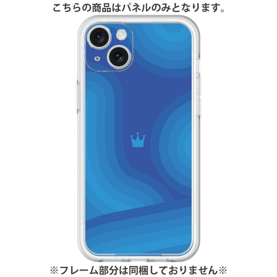 プレミアムパネル［ CASEPLAY Winding Pattern - Blue ］