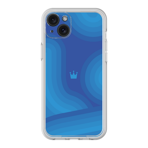 プレミアムパネル［ CASEPLAY Winding Pattern - Blue ］