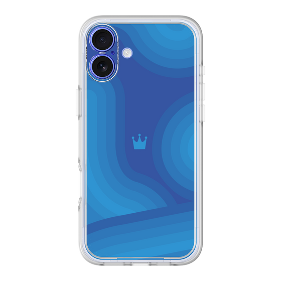 プレミアムパネル［ CASEPLAY Winding Pattern - Blue ］