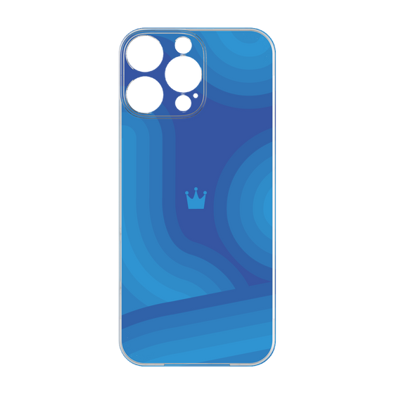 プレミアムパネル［ CASEPLAY Winding Pattern - Blue ］