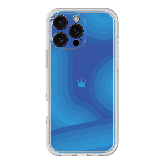 プレミアムパネル［ CASEPLAY Winding Pattern - Blue ］